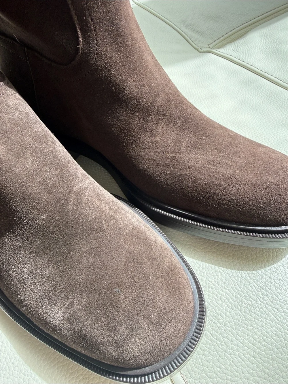 Zara Split Suede Riding Boots